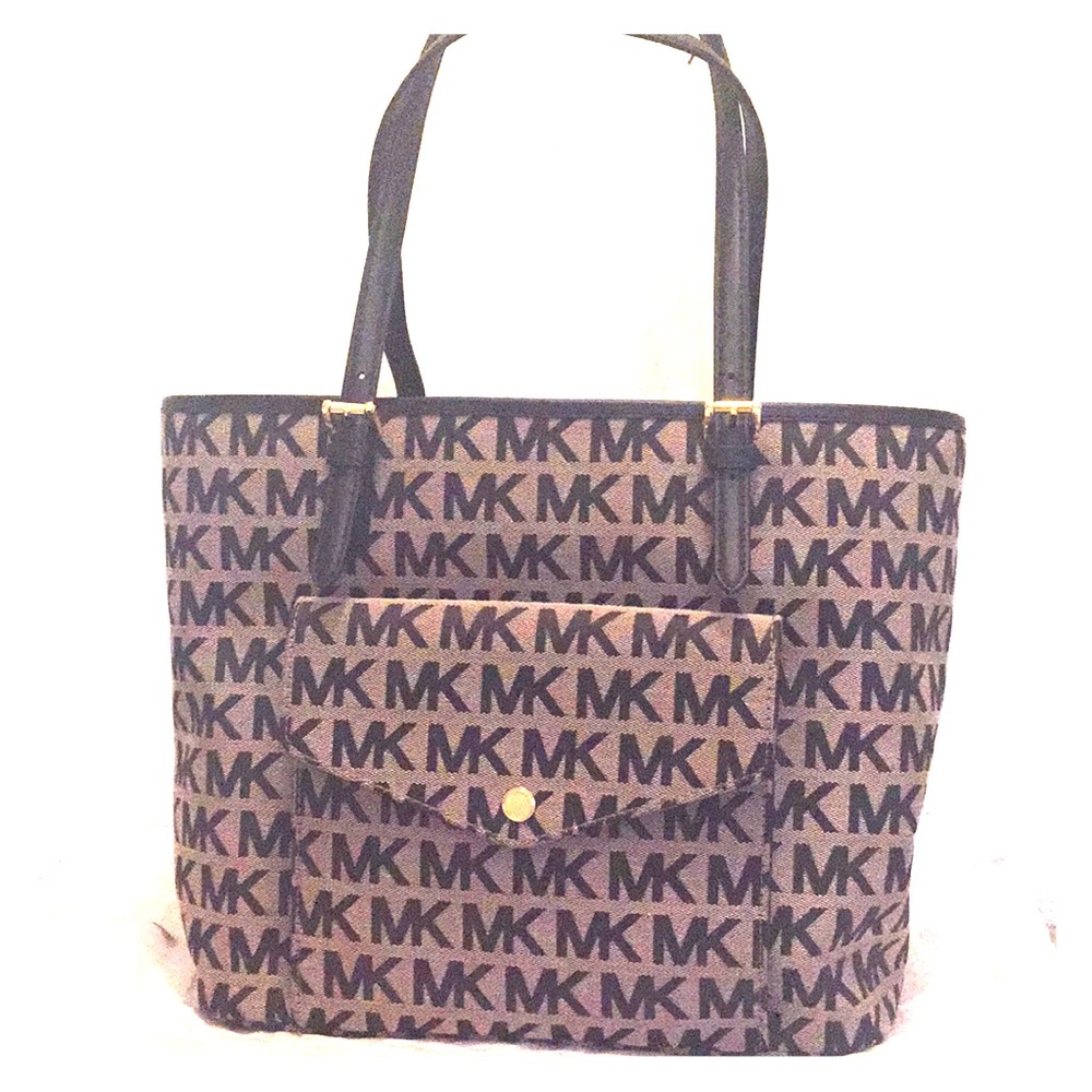 Michael Kors Grey Over the Shoulder Purse
